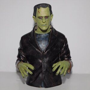 2012 DST Diamond Select Monster FRANKENSTEIN 8" Vinyl Bust Bank Color Version